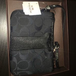 Black Coach Wallet
